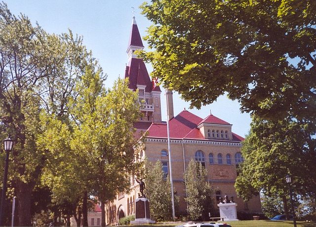 Washington County Courthouse, WI Washington County commercial flat roofing contractors in Washington County, WI