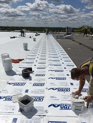 Commercial roof replacement in Milwaukee WI