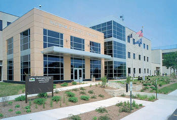 Washington County Courthouse, WI Commercial flat roofing contractors in Washington County, WI